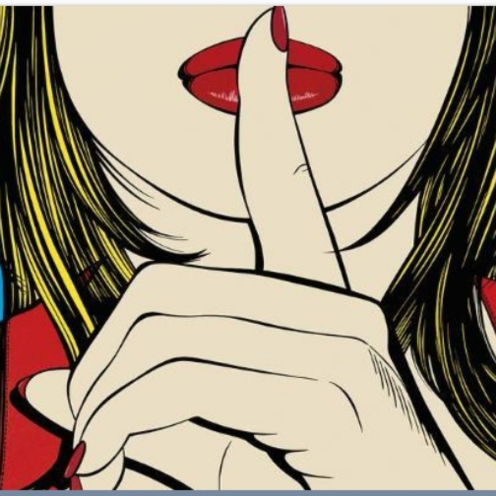 Ssshhh! Premium Wall Art by Deborah Azzopardi